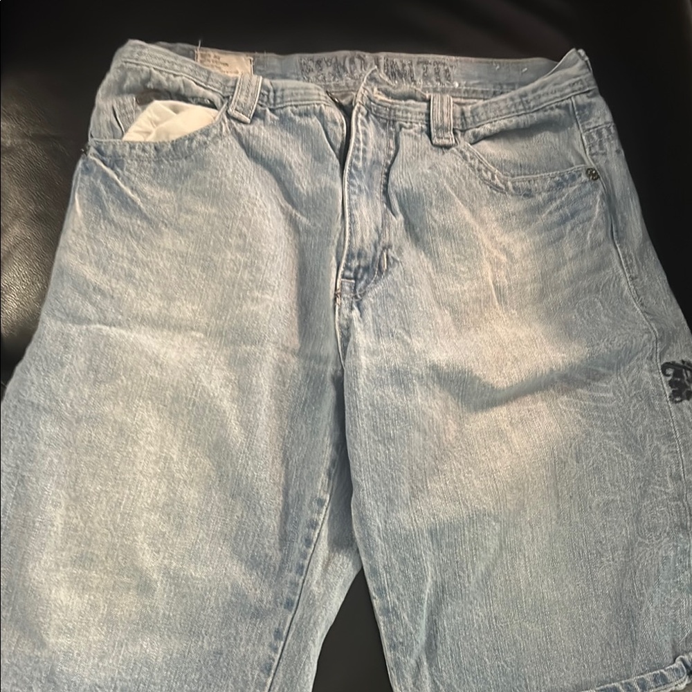 Ecko Unlimited Light Blue Jean Shorts one of my favs